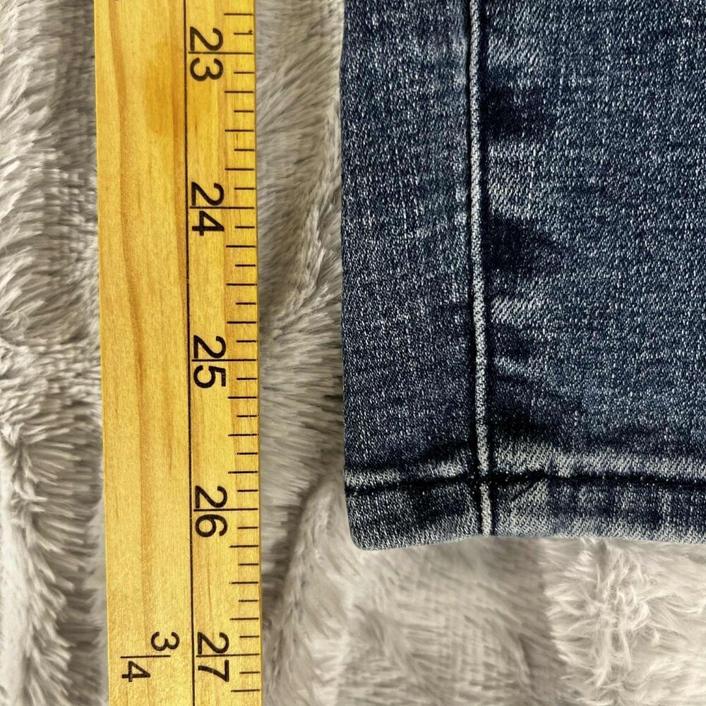 Pistola Jeans Womens 32 Blue Mid Rise Skinny Stretch Faded Wash Denim Casual - Picture 9 of 10